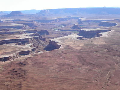 islands in the sky - Green River canyon