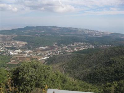 מהמרון מבט אל צידה המזרחי של המדינה