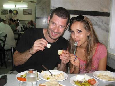 במסעדת חומוס סעיד