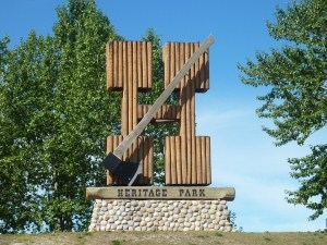 הכניסה ל- Heritage Park