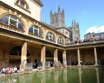 המרחצאות הרומיים ב-Bath. צילום: visitbath.co.uk