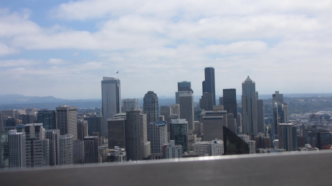 IMG_2867 -; נוף סיאטל מתצפית ה-Space Needle