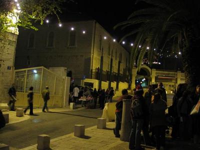 רחובות העיר נצרת בליל חג המולד 2010