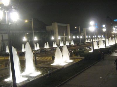 שדרת המזרקות בכיכר אספניה