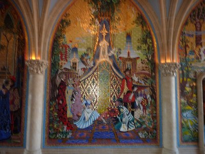 ציורי קיר בטירה של סינדרלה, Magic Kingdom