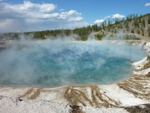 Midway Basin, ילוסטון.