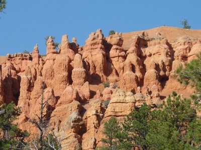Red Canyon, קצת אחרי היציאה מברייס.