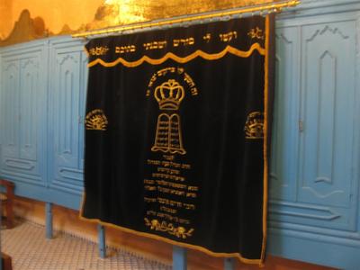 ארון הקודש בבית הכנסת של הרב פינטו