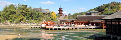 Itsukushima shrine in Miyajima