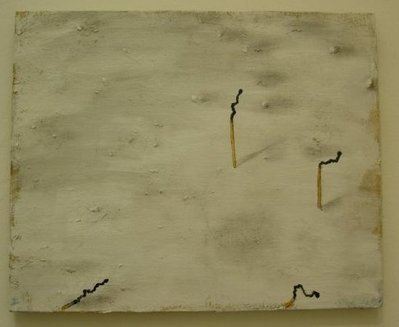 ציור של Miquel Barcelo, נציג ספרד בתערוכה.
