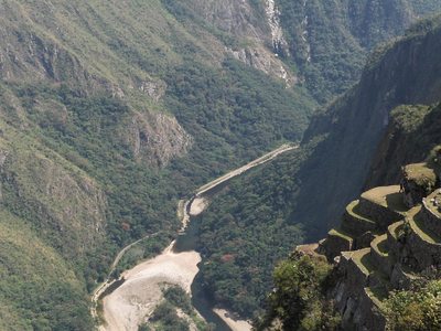view1from Machu picchu