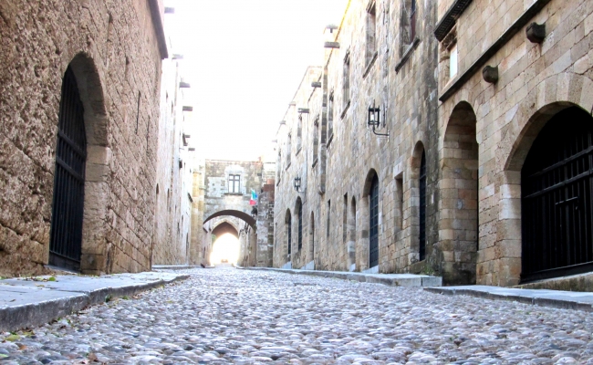 בסמטאות רודוס. צילום: David Spender/Flickr