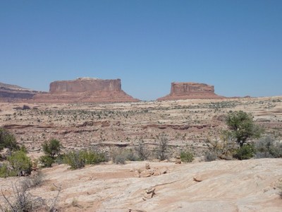 אזור מואב, בדרך ל-Dead Horse Point.
