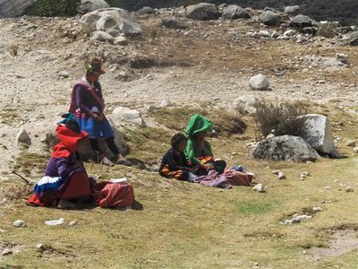 breack and food in P.N. Huascaran