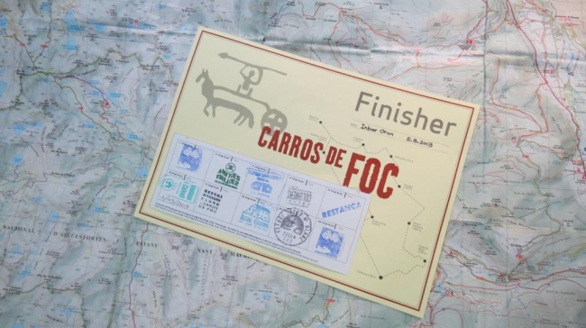 Carros de Foc FINISHER