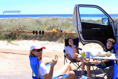 Coral bay lunch