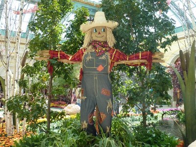 הגן הבוטני המקסים מלון Bellagio, לאס וגאס.
