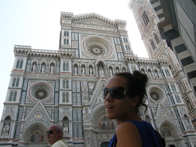 אחד הקירות של Santa Maria del Fiore