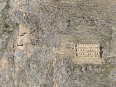 Inka site in Alltaytambo