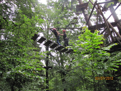 פארק החבלים FORESTFUN