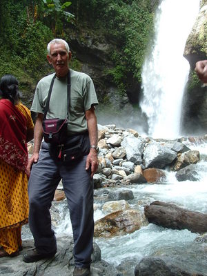 Kanchrnjunga water falls