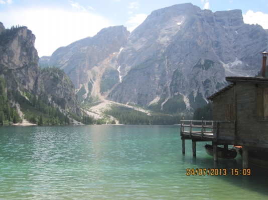 אגם בריאס(lago di braies)