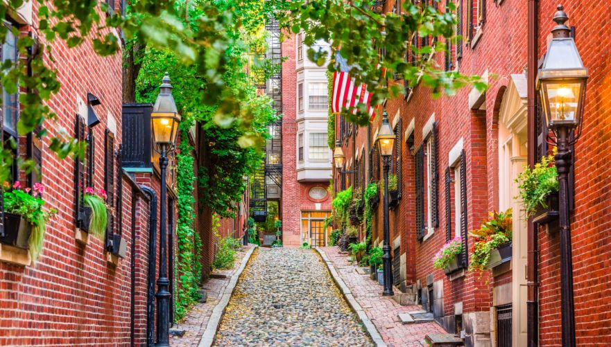 הרחובות מרוצפי האבן של ביקון היל | צילום: depositphotos/ sepavone