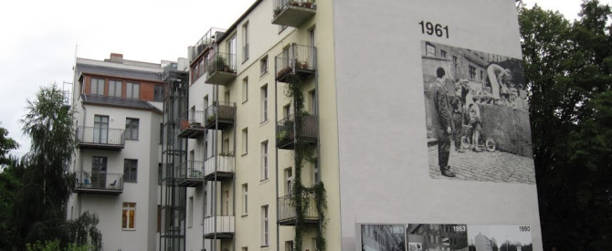 חומת ברלין  ברחוב  Bernauer Strasse ברלין