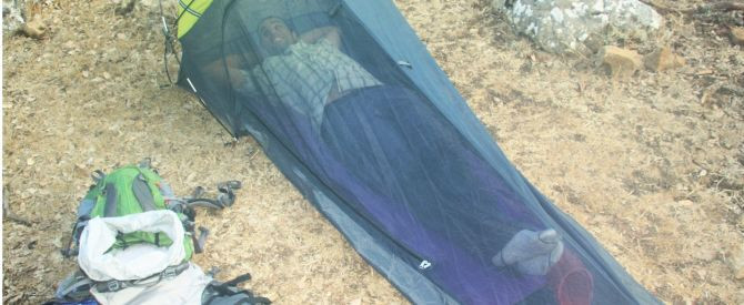 ביקורת ציוד: אוהל יחיד צבריס NO-SQUITO 