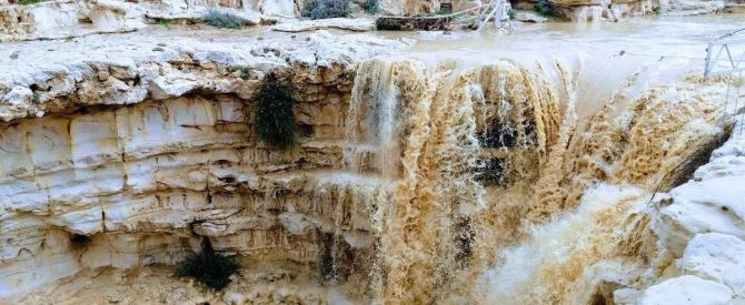 סכנת שיטפונות בדרום: מטיילים מתבקשים להתפנות מאפיקי נחלים במדבר יהודה