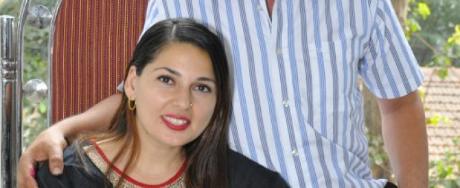 המדריכים מלכה ובהרם אירני מתוך הטיפ של אבי ויהודית חובקים עולם - למטייל