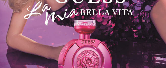 GUESS משיקה את La Mia Bella Vita הניחוח החדש שיגרום לך לנצוץ