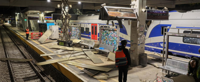 תמונה ראשית עבור: למרות הנזקים מהנפילה: רכבת ישראל פועלת הבוקר כרגיל