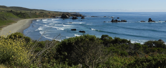 תמונה ראשית עבור: חופי האוקיאנוס והרי Big Sur