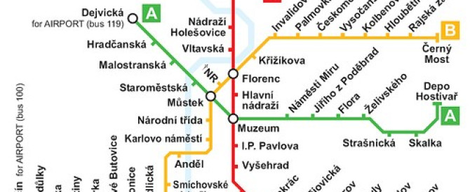 תחבורה ציבורית ומוניות בפראג מתוך הטיפ של Ghev_Ziv - למטייל