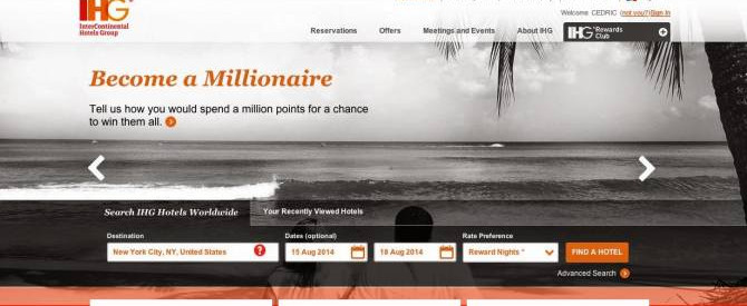 תמונה מייצגת עבור הפוסט:  Club Rewards IHG 