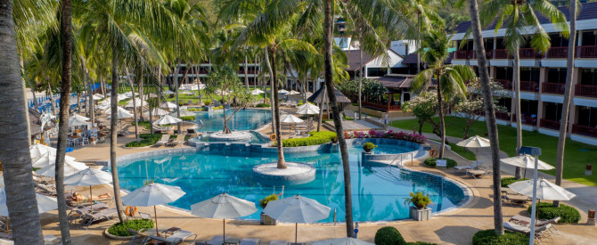 Katathani Phuket Beach Resort גן עדן משפחתי בפוקט