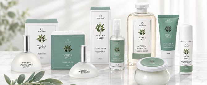 BODY SHOP פותחת את השנה עם סדרת המרווה הלבנה