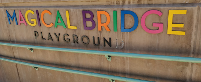 Magical Bridge Playground מתוך הטיפ של ronniec3 - למטייל