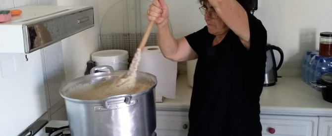 תמונה מייצגת עבור הפוסט: קפריסין, טיולים גסטרונומיים, מרק טראחאנה הוא המרק הלאומי של קפריסין. Trahanas soup, Cyprus National soup
