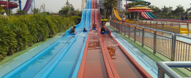 פארק מים בנואידה סנטר מתוך הטיפ של דוקטש - למטייל