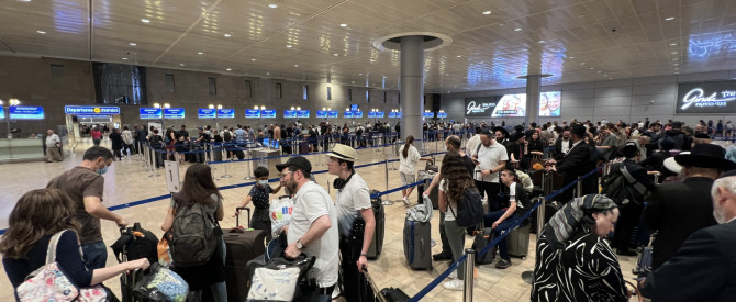 כוננות שיא בנתב"ג: צפי ליותר משני מיליון נוסעים בתקופת החגים