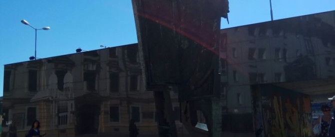 אנדרטת השואה ודגם בית הכנסת בברטיסלבה מתוך הטיפ של roma2005 - למטייל