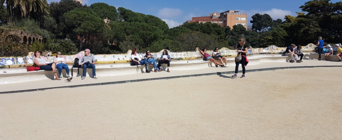 פארק גואל בברצלונה מתוך הטיפ של ברק חגי - למטייל