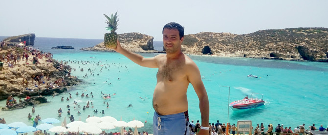 הלגונה הכחולה מתוך הטיפ של 8avi8 - למטייל